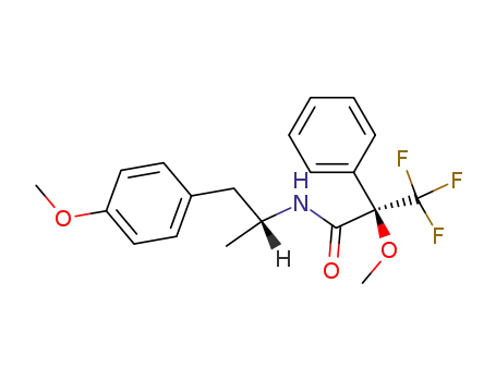 (R)-3,3,3-Trifluoro-2-methoxy-N-[(R)-2-(4-methoxy-phenyl)-1-methyl-ethyl]-2-phenyl-propionamide