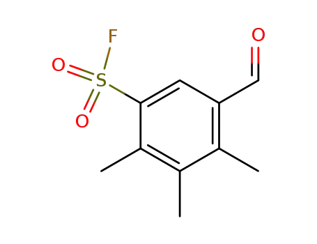 5-Formyl-2,3,4-trimethylbenzenesulfonyl fluoride