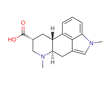 (5R,8R,10R)-1,6-dimethyl-8-ergolinecarboxylic acid