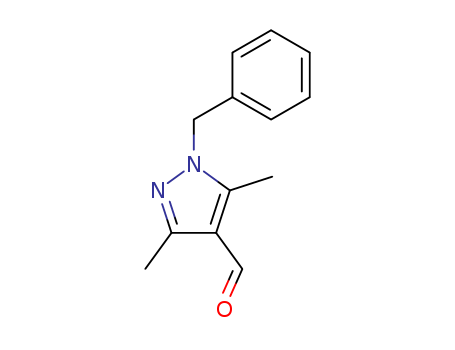 1H-Pyrazole-4-carboxaldehyde,3,5-dimethyl-1-(phenylmethyl)-