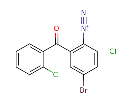 4-Bromo-2-(2-chloro-benzoyl)-benzenediazonium; chloride