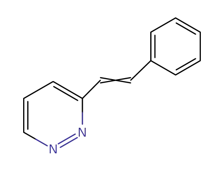 3-(2-phenylethenyl)pyridazine