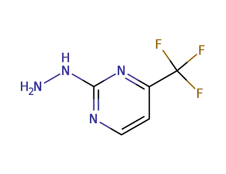 2-hydrazino-4-(trifluoromethyl)pyrimidine