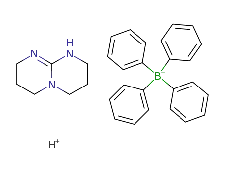 1,3,4,6,7,8-hexahydro-2H-pyrimido[1,2-a]pyrimidine tetraphenylborate