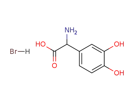 α-amino(3,4-dihydroxyphenyl)acetic acid hydrobromide