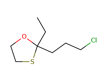2-(3-chloro-propyl)-2-ethyl-[1,3]oxathiolane