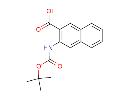 3-((tert-Butoxycarbonyl)amino)-2-naphthoic acid