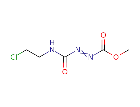 Molecular Structure of 367965-97-7 (Diazenecarboxylic acid, [[(2-chloroethyl)amino]carbonyl]-, methyl ester)