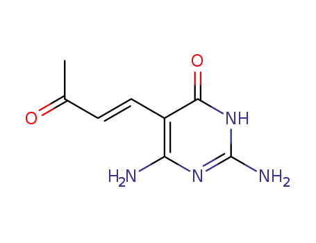 E-2,4-diamino-5-(3-oxobut-1-enyl)pyrimidine-6-one