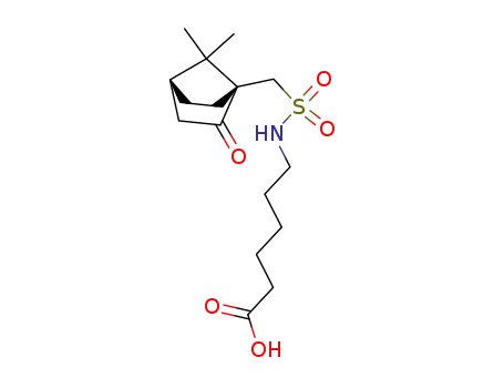 (+/-)-6-(camphor-10-sulfonamido)-hexanoic acid