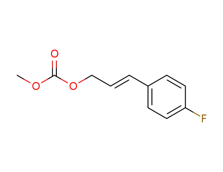 methyl (E)-(3-(4-fluorophenyl)allyl) carbonate