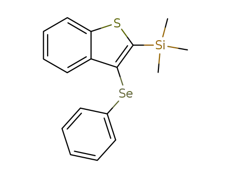 3-(phenylselenenyl)-2-trimethylsilylbenzo[b]thiophene