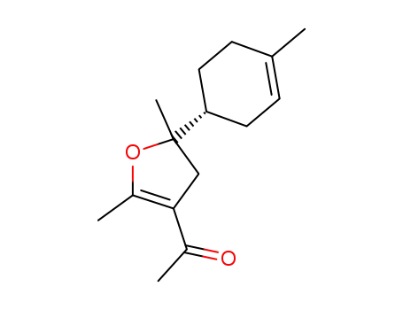 (1'R,5RS)-3-acetyl-2,5-dimethyl-5-(4'-methylcyclohex-3'-enyl)-4,5-dihydrofuran