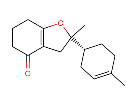 (1'R,2RS)-2-methyl-2-(4'-methylcyclohex-3'-enyl)-2,3,5,6,7-pentahydrobenzo[1,2-b]furan-4-one