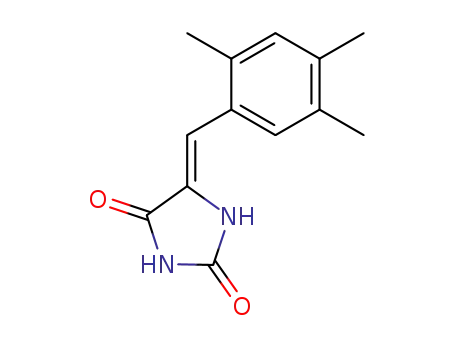 5-[1-(2,4,5-Trimethyl-phenyl)-meth-(Z)-ylidene]-imidazolidine-2,4-dione