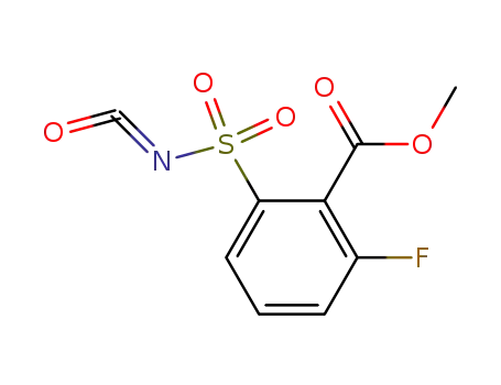 2-fluoro-6-isocyanatosulfonyl-benzoic acid methyl ester