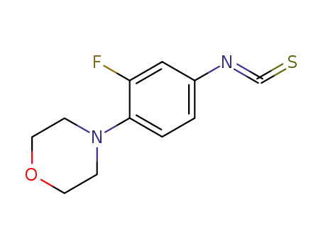 4-(2-fluoro-4-isothiocyanato-phenyl)-morpholine