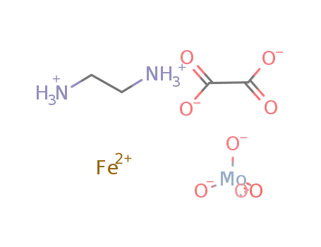 NH3CH2CH2NH3(2+)*Fe(2+)*C2O4(2-)*MoO4(2-)=NH3CH2CH2NH3Fe(C2O4)MoO4