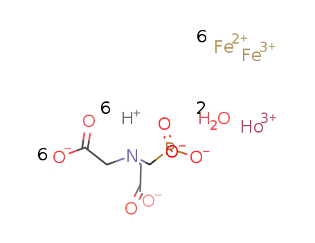 [HoFeFe6(N-(phosphonomethyl)iminodiacetic acid-3H)6]·2H2O