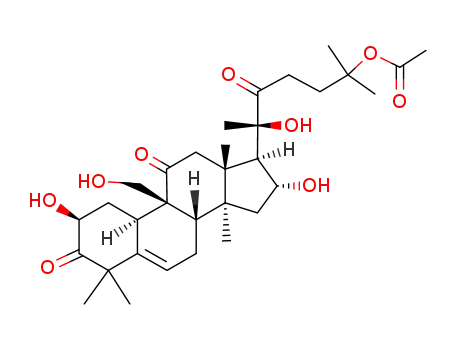 25-acetoxy-2β,16α,19,20-tetrahydroxy-10α-cucurbit-5-ene-3,11,22-trione
