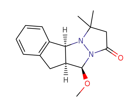 10-methoxy-3,3-dimethyl-2,3,4a,9,9a,10-hexahydro-1H-indeno[1,2-c]pyrazolo[1,2-a]pyrazol-1-one