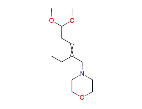 4-((E)-2-Ethyl-5,5-dimethoxy-pent-2-enyl)-morpholine