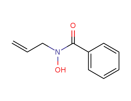 Molecular Structure of 154491-53-9 (Benzamide,  N-hydroxy-N-2-propenyl-  (9CI))