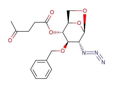 1,6-anhydro-2-azido-3-O-benzyl 4-O-levulinoyl-2-deoxy-β-D-glucopyranose