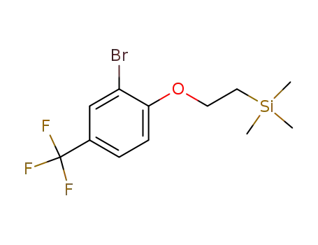[2-(2-bromo-4-trifluoromethyl-phenoxy)-ethyl]-trimethyl-silane