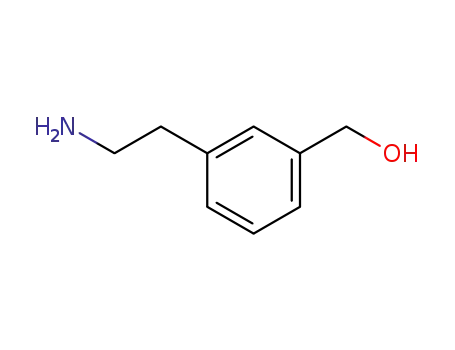Molecular Structure of 743384-09-0 ((3-(2-AMINOETHYL)PHENYL)METHANOL)
