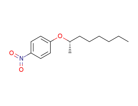 Molecular Structure of 850903-50-3 (Benzene, 1-[[(1S)-1-methylheptyl]oxy]-4-nitro-)