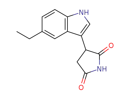 3-(2,5-dioxopyrrolidin-3-yl)-5-ethyl-1H-indole