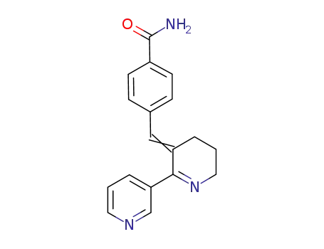 3-(4-aminocarbonylbenzylidene)-anabaseine