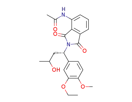 N-{2-[1S-(3-ethoxy-4-methoxyphenyl)-3-hydroxybutyl]-1,3-dioxoisoindolin-4-yl}acetamide