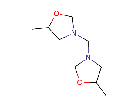 Molecular Structure of 66204-44-2 (3,3'-methylenebis[5-methyloxazolidine])