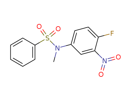 Benzenesulfonamide, N-(4-fluoro-3-nitrophenyl)-N-methyl-