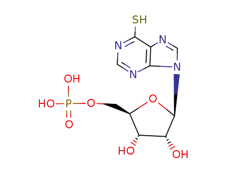 {[(2R,3S,4R,5R)-3,4-dihydroxy-5-(6-sulfanyl-9H-purin-9-yl)oxolan-2-yl]methoxy}phosphonic acid