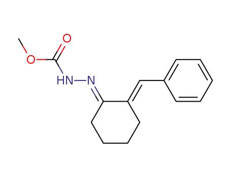 N-(methoxycarbonyl)-N'-(2-phenylmethylenecyclohexylidene)-hydrazine