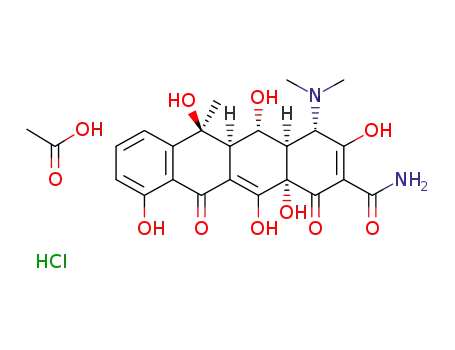 oxytetracycline hydrochloride acetate