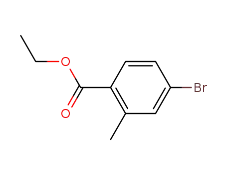 Molecular Structure of 220389-34-4 (4-BROMO-2-METHYLBENZOICACID ETHYL ESTER)