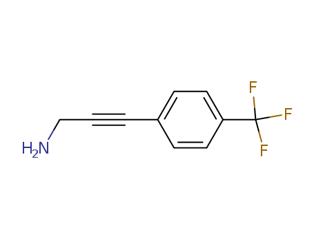 2-Propyn-1-amine, 3-[4-(trifluoromethyl)phenyl]-