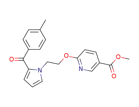 Methyl 6-{2-[2-(4-methylbenzoyl)-1H-pyrrol-1-yl]ethoxy}nicotinate