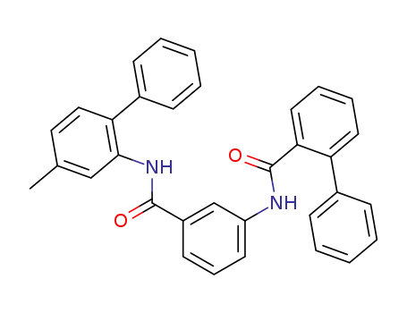 N-(biphenyl-4-methyl)-3-(biphenyl-2-carbonylamino)-benzoic acid amide