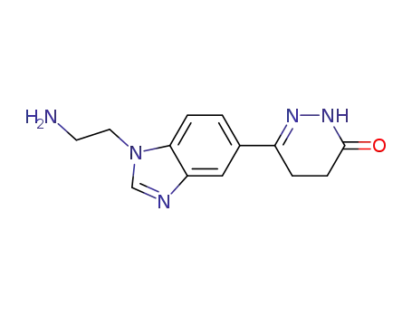 6-[1-(2-aminoethyl)benzimidazol-5-yl]-4,5-dihydro-3(2H)pyridazinone