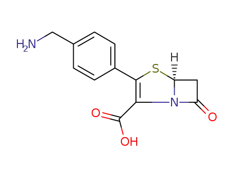 2-(p-Aminomethylphenyl)penem-3-carboxylic Acid