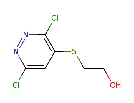 2-[(3,6-dichloro-4-pyridazinyl)thio]ethanol