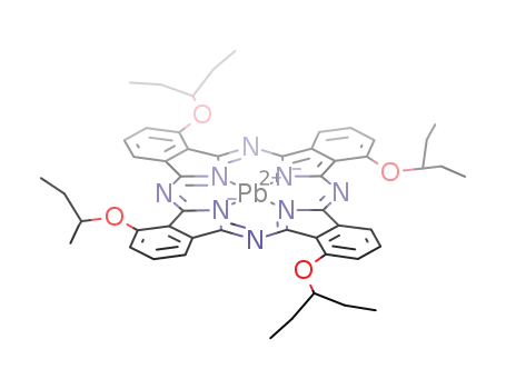 [1,8,15,22-tetrakis(3-pentyloxy)phthalocyaninate]Pb(II)