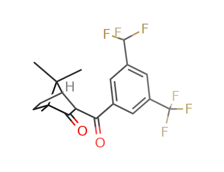 (1R,4R)-3-[1-[3,5-bis(trifluoromethyl)phenyl]]-1,7,7-trimethylbicyclo[2.2.1]heptan-2-one