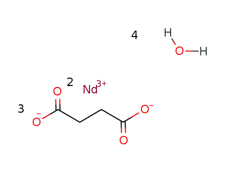 neodymium(III) sussinate tetrahydrate