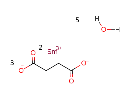 samarium(III) sussinate pentahydrate
